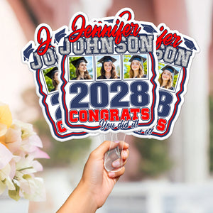 Custom Photo Graduation Favors Senior Night Fans HO82 893570