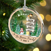 Personalized Custom Family Member Name Glass Ornament For Christmas TH10 170709