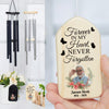 Custom Photo Forever In My Heart, Never Forgotten Memorial Wind Chimes CH07 895370