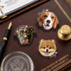 Custom Cute Dog Photo Acrylic Pin For Dog Mom Dog Dad CH07 911076