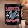 America 1776 - 2026 250 Years Of Freedom Black Mug HA75 897018