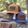 Personalized Dad Est Leather Patch Cap Gift for Dad HO82 902300