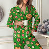Custom Name On Dog Paw 3D Effect Pajamas For Christmas TH10 896447