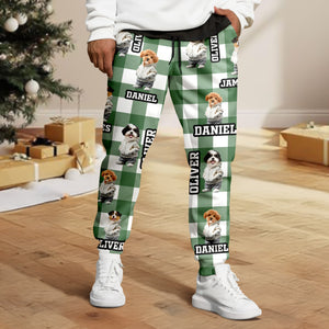 Custom Photo Cool Dog Christmas Sweatpants HA75 892922