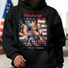 Custom Photo Dad Myth Legend USA 250th Anniversary Dark Shirt HO82 902126