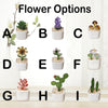 Personalized Thank You for Helping Me Grow Tulip Glass Flower Pot - Teacher Appreciation, Succulent Cactus Figurine, Valentine's Day HO82 901432