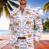 Custom Dog Cat Photo 250 Years of America Semiquincentennial Men's Suit LM32 899505