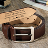Personalized Message Belt for Him – Leather Belt Gift from Wife, Romantic Gift for Husband LM32 899837