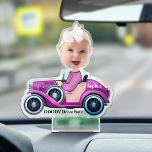 Custom Face Bobblehead Car Dashboard Decoration Gift For Dad Shaking Head HO82 893842