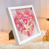 Custom Name Mommy And Kids Hands Mother's Day Heart Flower Shadow Box HO82 893592