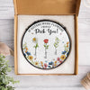 Personalised Birth Flower Sisters Besties From The Same Garden Stained Glass Suncatcher LM32 893943