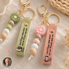 Personalized Memorial Photo Beaded Keyring Gift for Loved Ones LM32 669895