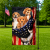 Custom Dog Photo American Garden Flag Gift For Dog Lovers HO82 902848