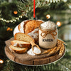 Personalized Name Sourdough Bread Loaf Keepsake Gift Acrylic Ornament LM32 669873