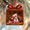 Custom Photo Family Is A Gift 3D Effect Acrylic Ornament Christmas Gift LM32 895799