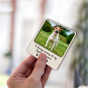 Custom Pet Photo Memorial Car Visor Clip Gift For Pet Lovers TH10 898111