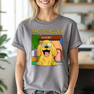 Personalized Treat Dealer For Dog Lovers Bright Shirt LM32 893359