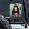 Custom Photo Look Who's Getting Married Car Window Decal Sticker - Personalized Bachelorette Gift TH10 170565