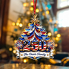 Personalized Family Name America 250th Anniversary Christmas Acrylic Ornament HA75 921776