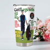 Custom Photo Golf Legends Magazine Fat Tumbler TH10 898603