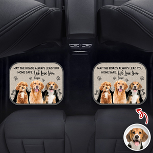 Custom Dog Photo Car Floor Mat For Dog Lovers HO82 894464