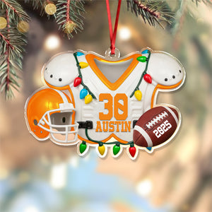 Personalized Gifts For American Football Lovers Christmas Acrylic Ornament TH10 894941