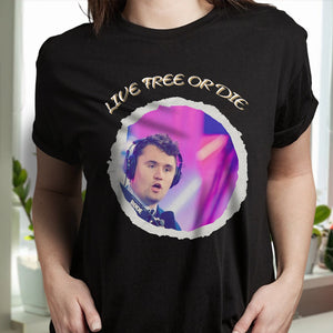 Charlie Kirk - Live Free Or Die Dark Shirt HO82 65790