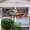 Custom Family Name 250 United States Of America 1776-2026 Eagle Embroidered Effect Patriotic Party Banner LM32 669281