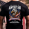 America 250th Celebration 250 Years Eagle Back Shirt HA75 920924
