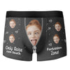 Custom Photo Only Her - Personalized Men's Boxer Briefs Valentine's Day HA75 898416