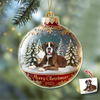 Custom Dog Cat Photo Acrylic Ornament Christmas Gift For Dog Cat Lovers HA75 898378