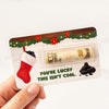 Personalized Gift Merry Christmas BRUH Money Holder Card LM32 897325