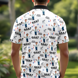 Custom Photo Male Teacher Greatest Of All Teachers Polo Shirt Gift For Teacher HA75 892636