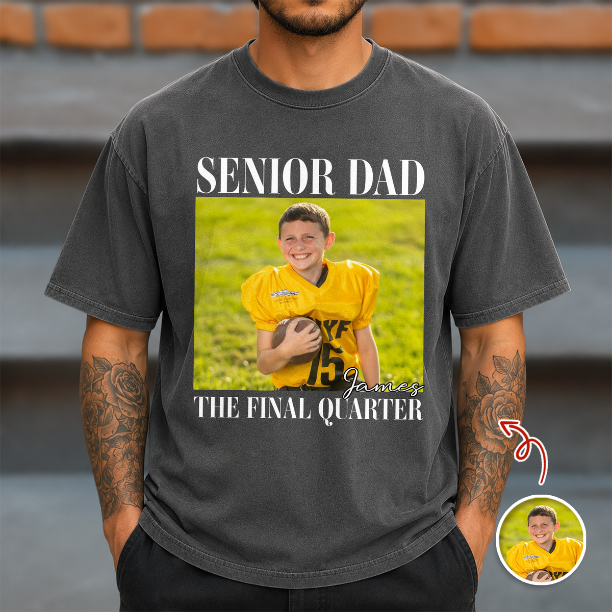 Custom Senior Football Mom Dad Comfort Shirt CH07 180296
