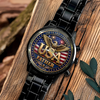Personalized Dad Grandpa 250 Years Of Freedom Men's Wrist Watch Gift For Dad, Grandpa HA75 921346