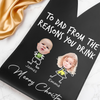 Custom Photo From The Reasons You Drink Leather Wine Bag HA75 892908