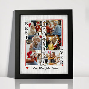 Custom Photo Best Grandpa, Grandma Ever Family Picture Frame TH10 894433