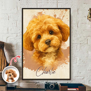 Custom Pet Photo Memorial Sympathy Gifts Picture Frame For Dogs, Cats Lover TH10 894949