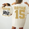 Custom Senior Dad Mom Football Shirt, Personalized Photo Tee with Name & Number Back, The Final Quarter, Class of 2027 Gift HO82 903214