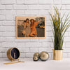 Custom Photo Couple Wooden Block, Gift For Girlfriend, Boyfriend, Valentine's Day HO82 900892
