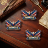 Personalized Name US 250 Patriotic Eagle 1776–2026 Acrylic Pin HO82 901868