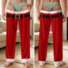 Personalized Funny Santa USA Flag Fake Underwear Sweatpants – Novelty Christmas Pants, Festive Gift For Him CH07 180396