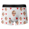 Custom Face Photo Men's Boxer Anniversary Gift for Husband, Funny Boyfriend HO82 900834