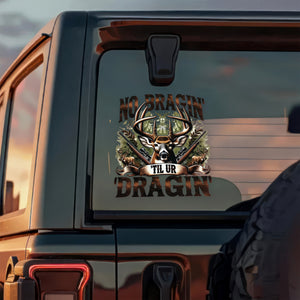 Feet Hangin We Bangin Car Window Decal Sticker For Hunting Lovers LM32 897293