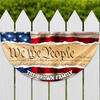 Custom Family Name We The People America Non-Pleated Fan Flag TH10 898895