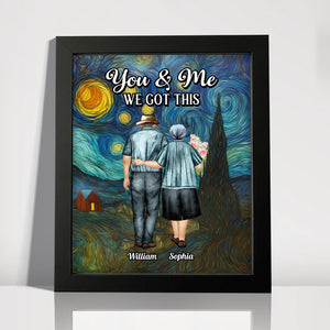 You & Me We Got This Starry Night Personalized Picture Frame Anniversary Gifts For Couple CH07 896492