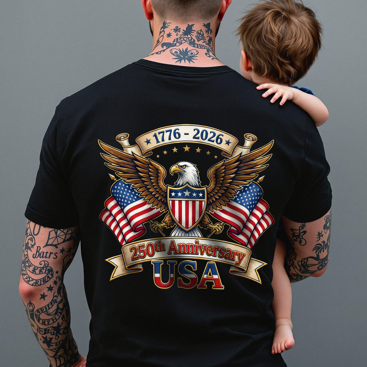250th Anniversary USA 1776-2026 Back Shirt CH07 911066