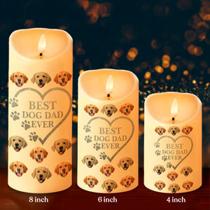 Custom Photo Best Pet Mom Ever Led Candle For Pet Lover TH10 892627