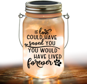 Custom Photo You Would Have Lived Forever Memorial Mason Jar Light LM32 893161