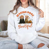 Custom Photo Making Dogs Bootiful Halloween Ghost Dog Shirt HA75 897632